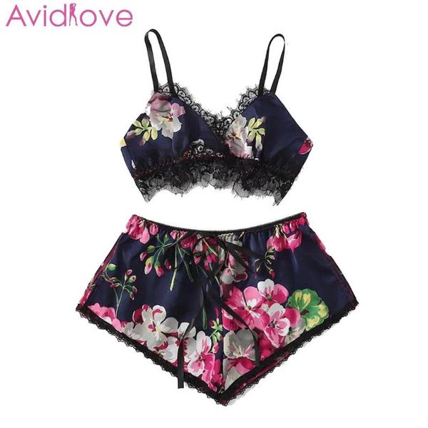 bras sets women v-neck spaghetti strap lace patchwork summer mid waist print lingerie set sleepwear, Red;black
bras sets women v-neck spaghetti strap lace patchwork summer mid waist print lingerie set sleepwear, Red;black