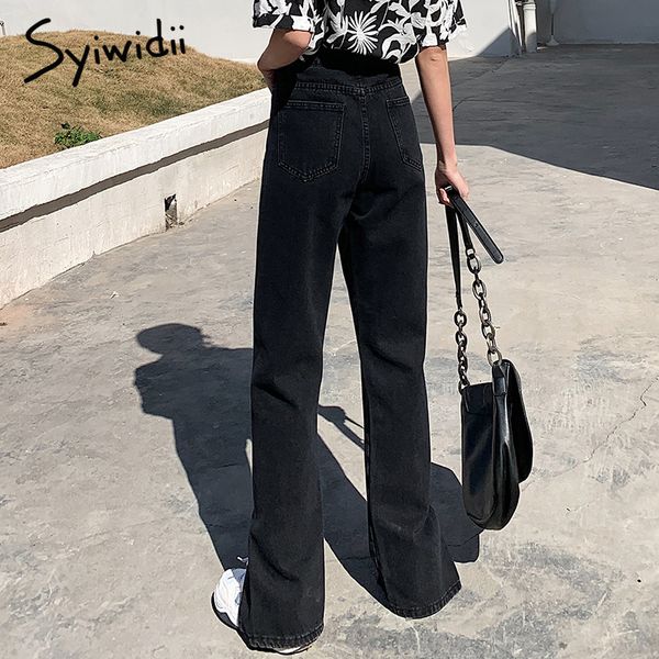 2011Syiwidii Flare Jeans Women Denim Pants High Waisted Slit Leg Vintage Streetwear Bell Bottom Fashion Clothes Cut Out Full Length, Black
2011Syiwidii Flare Jeans Women Denim Pants High Waisted Slit Leg Vintage Streetwear Bell Bottom Fashion Clothes Cut Out Full Length, Black