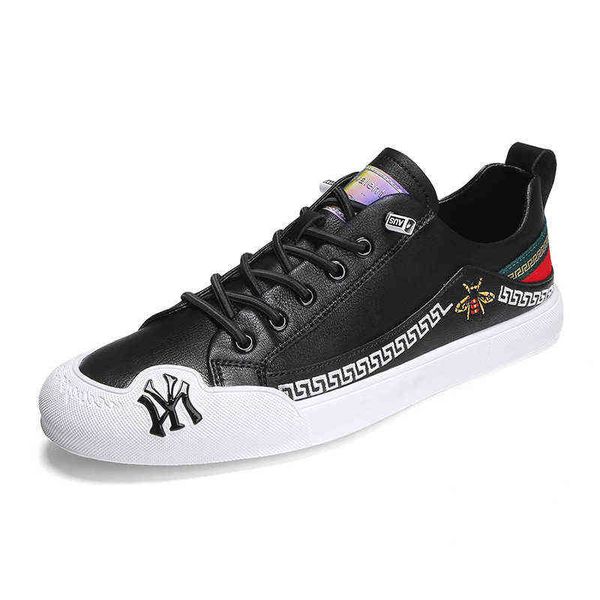 men's shoes leather breathable casual soft soled men's summer trend versatile korean boys' four seasons, Black
men's shoes leather breathable casual soft soled men's summer trend versatile korean boys' four seasons, Black
