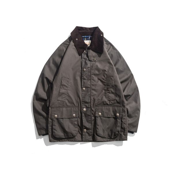 downs men's wax oil waxed waterproof jacket vintage clothes trench coat, Black
downs men's wax oil waxed waterproof jacket vintage clothes trench coat, Black