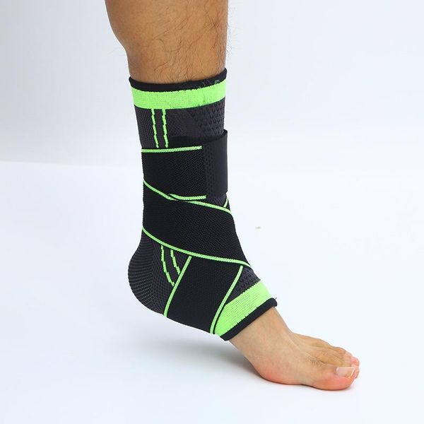 ankle support sports compression bandage protection nylon four sides elastic breathable, Blue;black
ankle support sports compression bandage protection nylon four sides elastic breathable, Blue;black