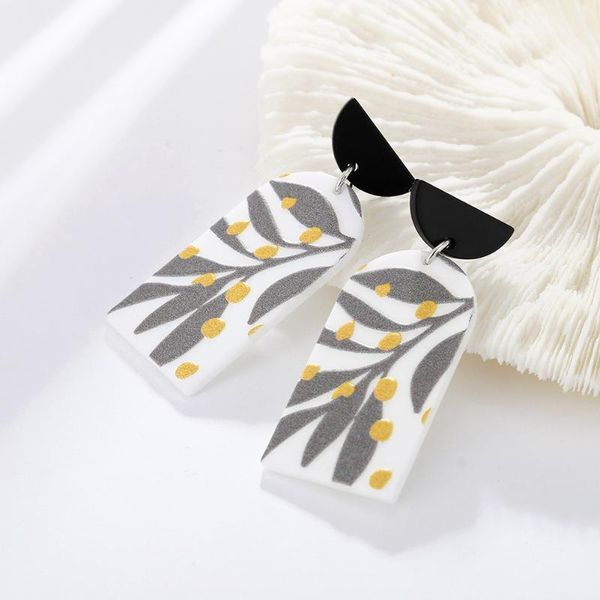 dangle & chandelier creative candy color leaf pattern printed drop earrings for women korean acrylic resin plant wholesale jewelry, Silver
dangle & chandelier creative candy color leaf pattern printed drop earrings for women korean acrylic resin plant wholesale jewelry, Silver