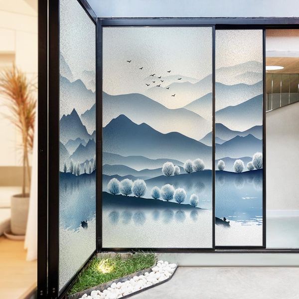 window stickers diy frosted film privacy glass sticker ink landscape decals opaque shower door static decorative
window stickers diy frosted film privacy glass sticker ink landscape decals opaque shower door static decorative