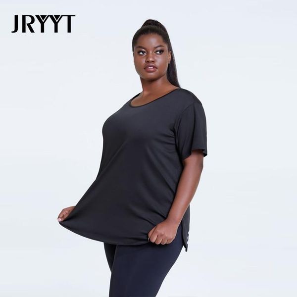 plus size t-shirt jryyt fitness gym workout women loose running sport female summer short sleeve quick dry yoga shirts 4xl 
plus size t-shirt jryyt fitness gym workout women loose running sport female summer short sleeve quick dry yoga shirts 4xl