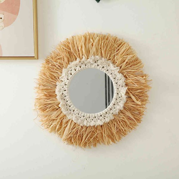 macrame handmade wall makeup mirror bohemia tapestry decoration for home bedroom bath room decorative mirrors
macrame handmade wall makeup mirror bohemia tapestry decoration for home bedroom bath room decorative mirrors