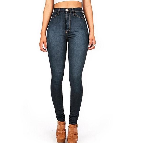 autumn winter high elastic plus size waisted skinny jeans woman denim pencil pants women stretch womens 210603, Blue
autumn winter high elastic plus size waisted skinny jeans woman denim pencil pants women stretch womens 210603, Blue