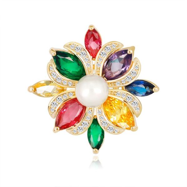 pins, brooches fashion gold color multicolor stones flower brooch for women coat accessories metal safety collar pins jewelry, Gray
pins, brooches fashion gold color multicolor stones flower brooch for women coat accessories metal safety collar pins jewelry, Gray