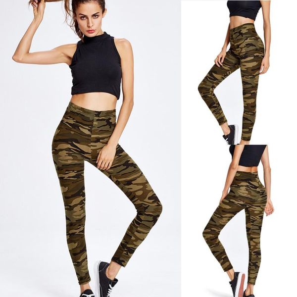 women's leggings fashion high stretch camouflage print sweatpants casual bottoms elastic, Black
women's leggings fashion high stretch camouflage print sweatpants casual bottoms elastic, Black