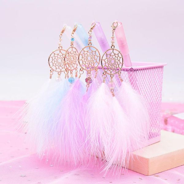 gel pens pen kawaii dreamcatcher feather pendant neutral for school girls gift writing office supplies stationery novelty item
gel pens pen kawaii dreamcatcher feather pendant neutral for school girls gift writing office supplies stationery novelty item