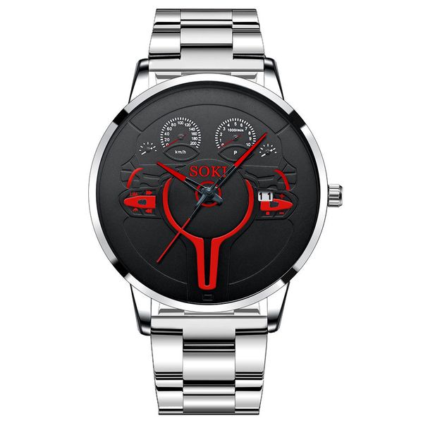 alloy metal steel cars dashboard creative trend watches for wholesale fashion mens male students sport steering wheel shape wristwatch clock, Slivery;brown
alloy metal steel cars dashboard creative trend watches for wholesale fashion mens male students sport steering wheel shape wristwatch clock, Slivery;brown
