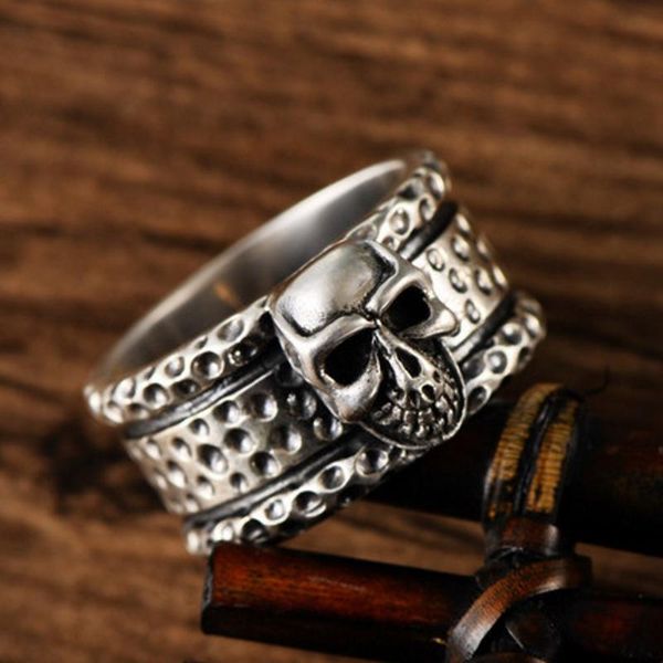 cluster rings s925 pure silver ring for man fashion domineering snake pattern skull trendy street hip-hop exaggerated, Golden;silver
cluster rings s925 pure silver ring for man fashion domineering snake pattern skull trendy street hip-hop exaggerated, Golden;silver