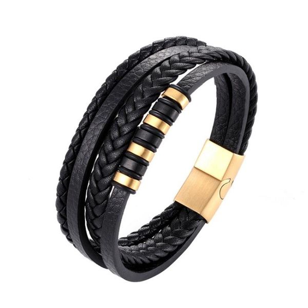 charm bracelets neues produkt heier verkauf einfache art und weise mehrschichtiges lederarmband herren hip-hop-trend-schmuckgeschenk, Golden;silver
charm bracelets neues produkt heier verkauf einfache art und weise mehrschichtiges lederarmband herren hip-hop-trend-schmuckgeschenk, Golden;silver