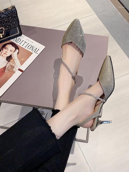 pointy fashion shiny wild summer stiletto heels sandals1, Black
pointy fashion shiny wild summer stiletto heels sandals1, Black