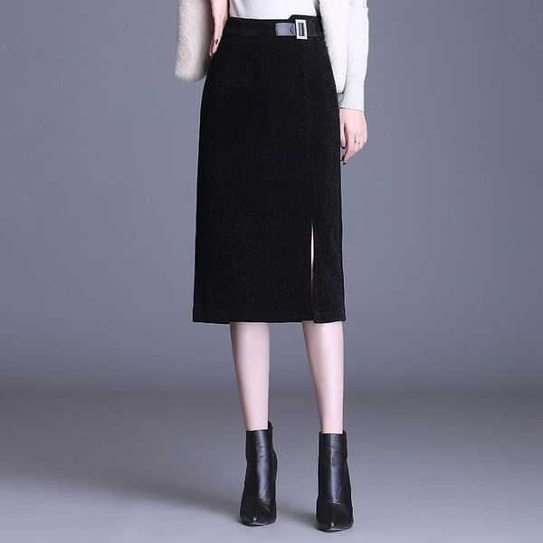 skirts autumn & winter elastic high waist thin package hip skirt split simple black wild women a-line long
skirts autumn & winter elastic high waist thin package hip skirt split simple black wild women a-line long