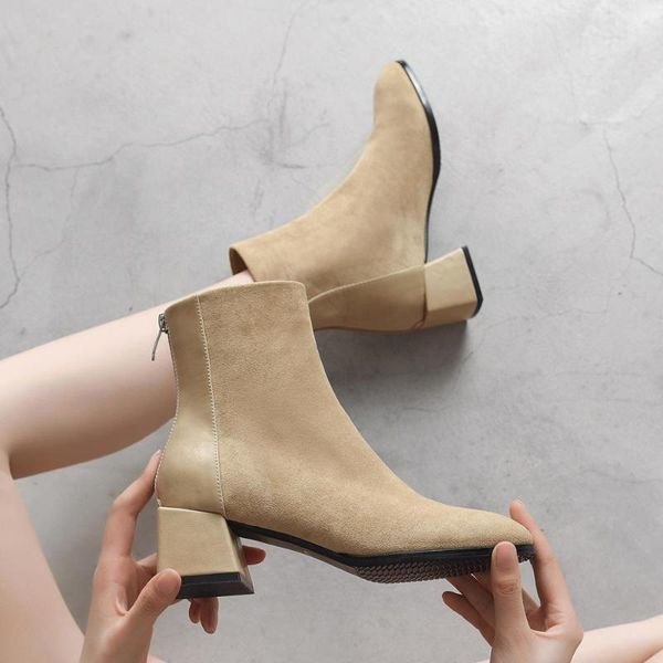 boots fashion women ankle 2021 autumn platform high heel black suede shoes botas mujer
boots fashion women ankle 2021 autumn platform high heel black suede shoes botas mujer