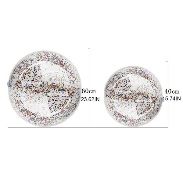pool & accessories p15c inflatable glitter beach ball 16inch/24inch confetti summer toy
pool & accessories p15c inflatable glitter beach ball 16inch/24inch confetti summer toy