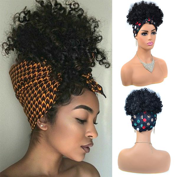 fluffy headband wigs for black women short afro kinky curly headwrap wig high temperature natural synthetic headband scarf wig
fluffy headband wigs for black women short afro kinky curly headwrap wig high temperature natural synthetic headband scarf wig