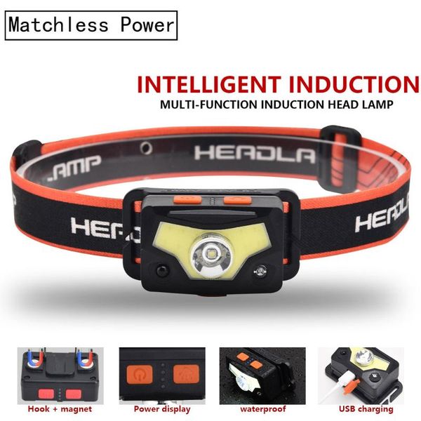 powerful 8000lm xpg+cob led headlamp motion sensor waterproof head light usb rechargeable camping torch 7 model lamp headlamps
powerful 8000lm xpg+cob led headlamp motion sensor waterproof head light usb rechargeable camping torch 7 model lamp headlamps