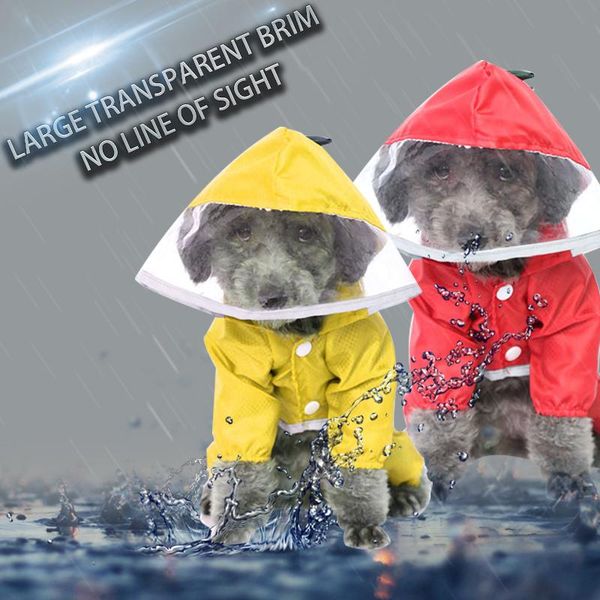 dog apparel pet four-foot waterproof raincoat reflective funny costume cute rain clothe for teddy small medium dogs slicker supplies
dog apparel pet four-foot waterproof raincoat reflective funny costume cute rain clothe for teddy small medium dogs slicker supplies