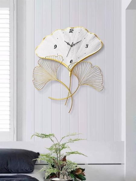 chinese style ginkgo wall clock household light luxury fashion individual character contracted art creative clocks
chinese style ginkgo wall clock household light luxury fashion individual character contracted art creative clocks
