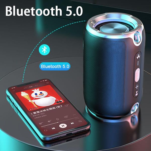 outdoor speakers portable wireless bluetooth speaker 5.0 with fm radio subwoofer, tf card aux usb long-lasting battery life
outdoor speakers portable wireless bluetooth speaker 5.0 with fm radio subwoofer, tf card aux usb long-lasting battery life