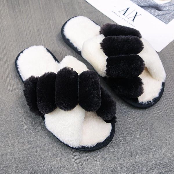 slippers 2021 cross-border plush female home warm cotton casual fashion women, Black
slippers 2021 cross-border plush female home warm cotton casual fashion women, Black