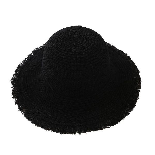 wide brim hats 2021 summer straw hat women anti-uv sun protection visors beach panama cap fashion female solid foldable bucket, Blue;gray
wide brim hats 2021 summer straw hat women anti-uv sun protection visors beach panama cap fashion female solid foldable bucket, Blue;gray