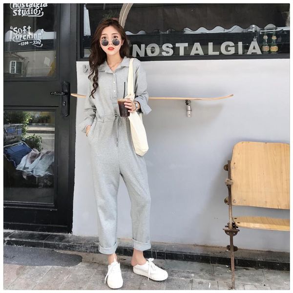 women's jumpsuits & rompers for women 2021 autumn korean fashion casual black high waist long sleeve plus size ladies clothes bandage b, Black;white
women's jumpsuits & rompers for women 2021 autumn korean fashion casual black high waist long sleeve plus size ladies clothes bandage b, Black;white