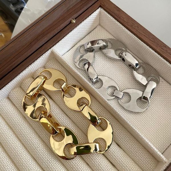 charm bracelets men and women bracelet metal punk modern moroccan pig nose heavy industry wind, Golden;silver
charm bracelets men and women bracelet metal punk modern moroccan pig nose heavy industry wind, Golden;silver