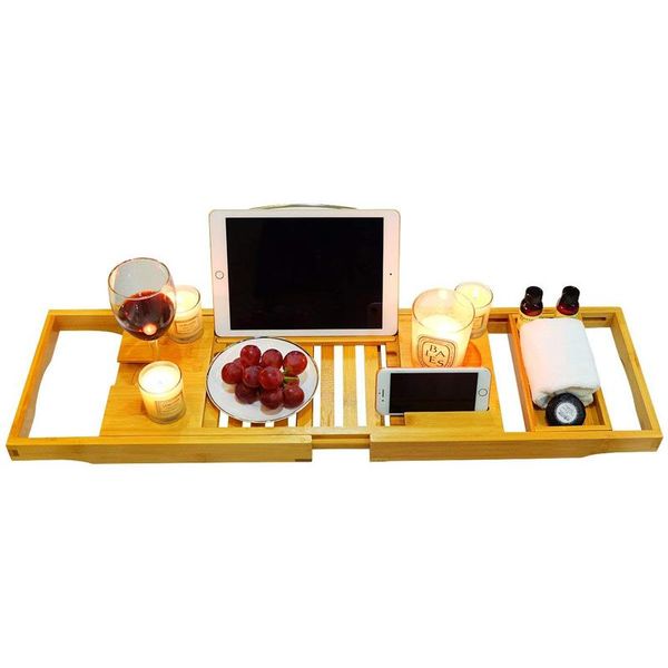 bathroom shelves luxury bamboo bath shelf tray bathtub holder bridge tub caddy rack wine support
bathroom shelves luxury bamboo bath shelf tray bathtub holder bridge tub caddy rack wine support