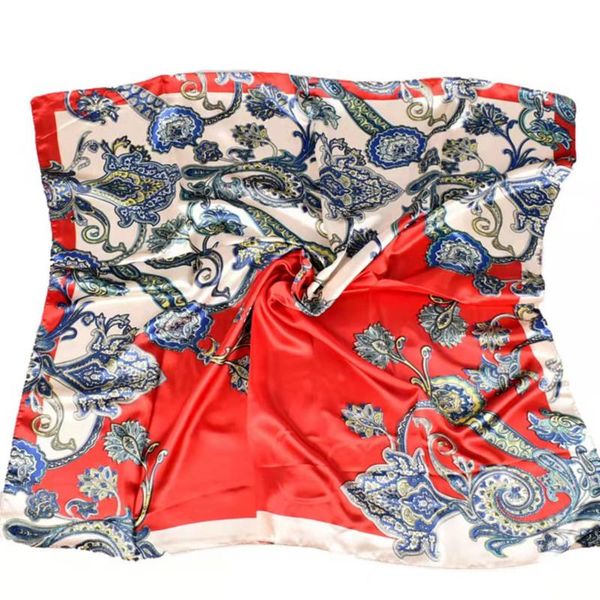 scarves fashion satin flower cashew scarf 90cm square imitation silk elegant lady shawl bohemian style, Blue;gray
scarves fashion satin flower cashew scarf 90cm square imitation silk elegant lady shawl bohemian style, Blue;gray