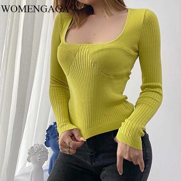 womengaga square collar online full sleeve three-dimensional slim bottoming autumn winter pullover sweater gits 210603, White;black
womengaga square collar online full sleeve three-dimensional slim bottoming autumn winter pullover sweater gits 210603, White;black