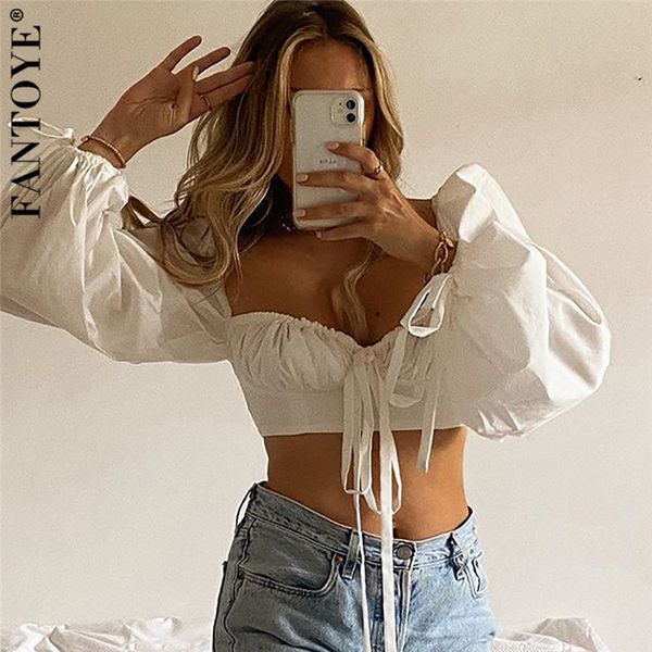 women's tanks & camis puff sleeve ruched bandage crop women autumn white backless zipper short slim party tank streetwear 16lj
women's tanks & camis puff sleeve ruched bandage crop women autumn white backless zipper short slim party tank streetwear 16lj