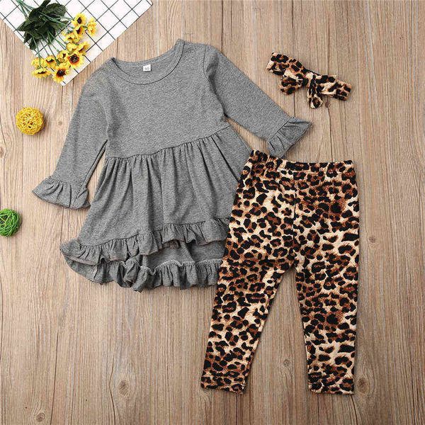 new fashion lovely baby girls 3pcs clothes sets long sleeve ruffles t-shirt lepoard pants kids baby girls sets clothes g220217, White
new fashion lovely baby girls 3pcs clothes sets long sleeve ruffles t-shirt lepoard pants kids baby girls sets clothes g220217, White