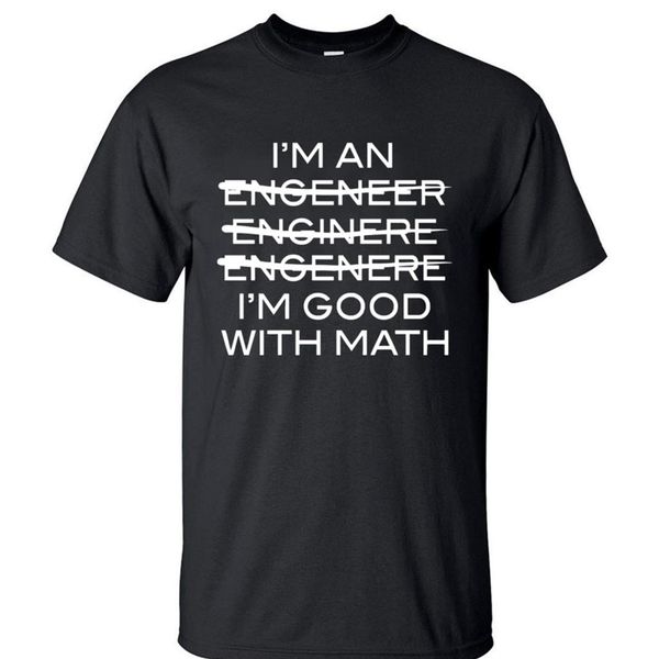 funny slogan men t-shirt i'm an engineer i'm good with math letters casual o-neck tshirt new summer hip hop style tees 210322, White;black
funny slogan men t-shirt i'm an engineer i'm good with math letters casual o-neck tshirt new summer hip hop style tees 210322, White;black