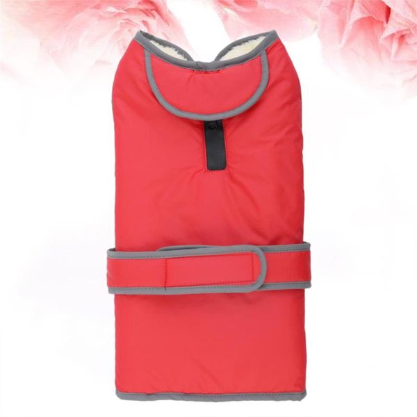 dog apparel windproof coat cold weather warm winter vest for small medium large dogs size (red)
dog apparel windproof coat cold weather warm winter vest for small medium large dogs size (red)