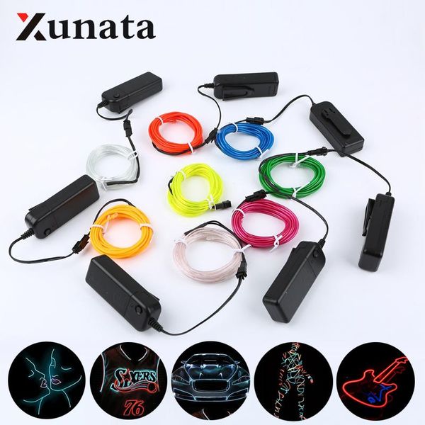 battery box glow el wire neon sign light shoes clothing car waterproof led strip dance party decor lights 1m 3m 5m strips
battery box glow el wire neon sign light shoes clothing car waterproof led strip dance party decor lights 1m 3m 5m strips