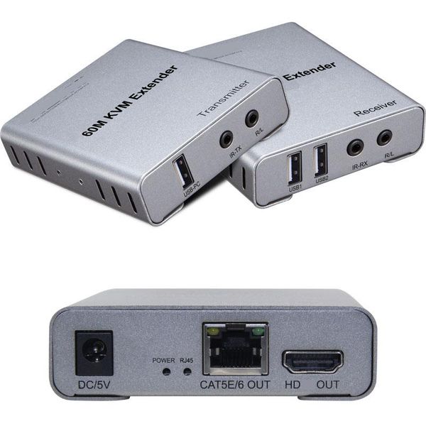 60m kvm -compatible extender by cat 5e 6 rj45 ethernet cable usb mouse keyboard extension pc lapto monitor tv converter audio cables & c
60m kvm -compatible extender by cat 5e 6 rj45 ethernet cable usb mouse keyboard extension pc lapto monitor tv converter audio cables & c