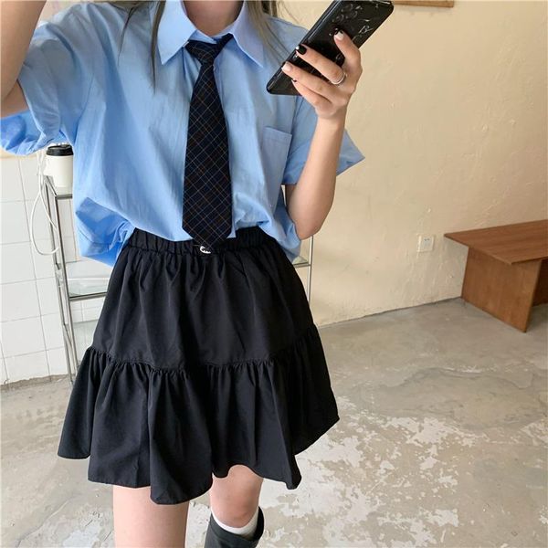 skirts ladies short skirt female summer high waist design feeling puff wild a-line drawstring casual, Black
skirts ladies short skirt female summer high waist design feeling puff wild a-line drawstring casual, Black