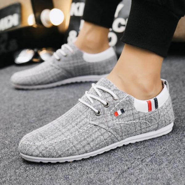 spring men casual shoes fashion comfortable slip-on flat loafers outdoor solid color male canvas dress, Black
spring men casual shoes fashion comfortable slip-on flat loafers outdoor solid color male canvas dress, Black