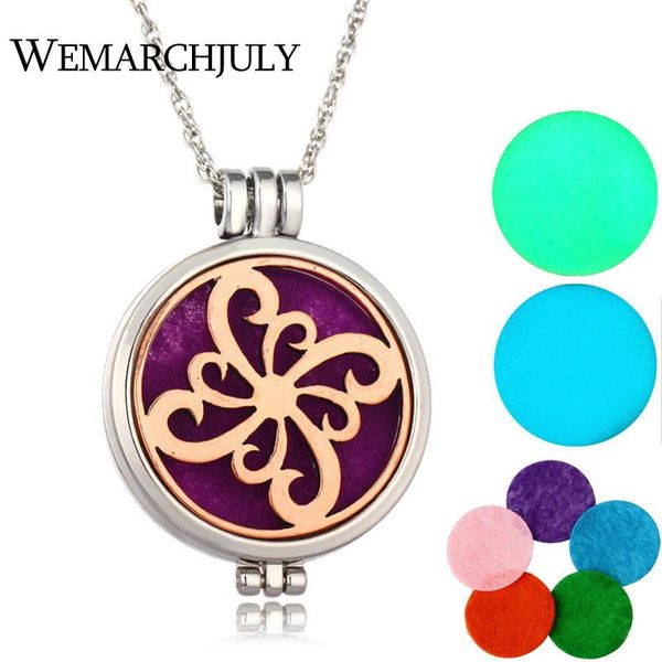 pendant necklaces glow in the dark jewelry with flower shaped essential oil locket necklace for women&7 felt pads, Silver
pendant necklaces glow in the dark jewelry with flower shaped essential oil locket necklace for women&7 felt pads, Silver