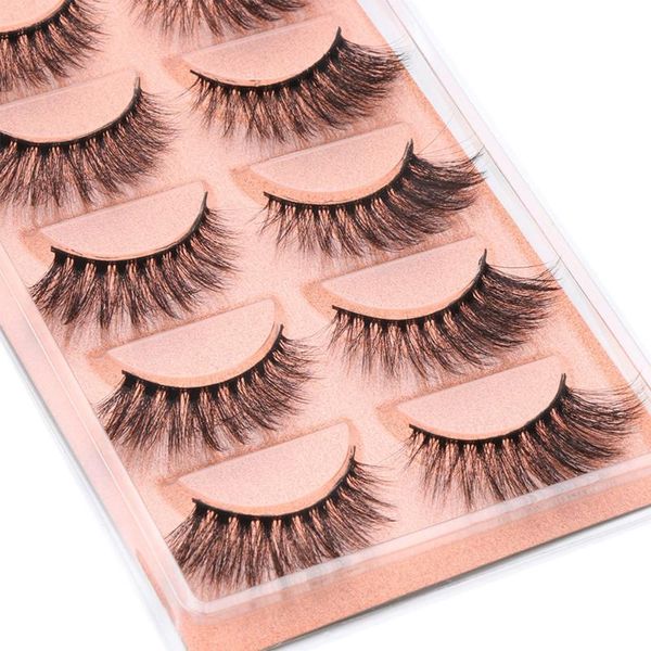 false eyelashes 5pairs long natural mink fasle cross dense handmade cotton stalk eye lashes date makeup fluffy eyelash extension tools
false eyelashes 5pairs long natural mink fasle cross dense handmade cotton stalk eye lashes date makeup fluffy eyelash extension tools