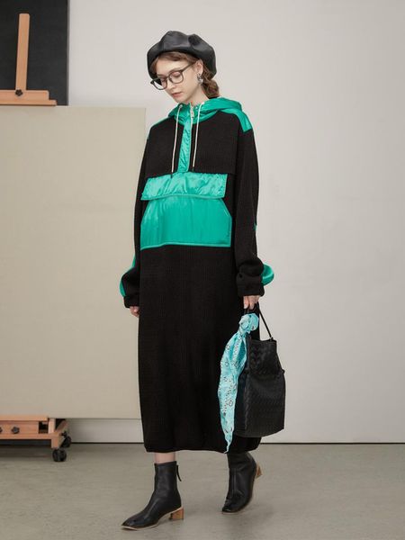 casual dresses irinach518 fall winter 2021 collection original design long hooded knitted dress women, Black;gray
casual dresses irinach518 fall winter 2021 collection original design long hooded knitted dress women, Black;gray