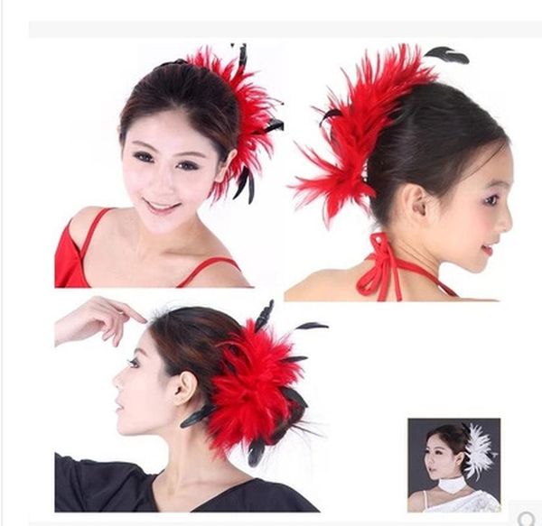 hair accessories red blue vintage feather flowers headdress ladies girls clip women party
hair accessories red blue vintage feather flowers headdress ladies girls clip women party