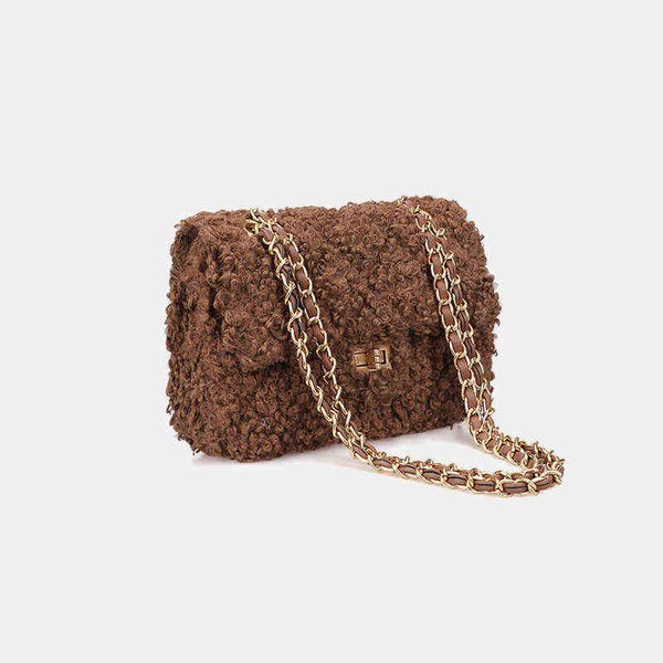luxury handbags women bags designer messenger female 2021 small fragrant wind plush chain one-shoulder lamb hair
luxury handbags women bags designer messenger female 2021 small fragrant wind plush chain one-shoulder lamb hair