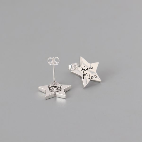 design jewelry s925 letter interlocking aging effect twist daisy enamel simple couple earrings for men and women, Golden
design jewelry s925 letter interlocking aging effect twist daisy enamel simple couple earrings for men and women, Golden