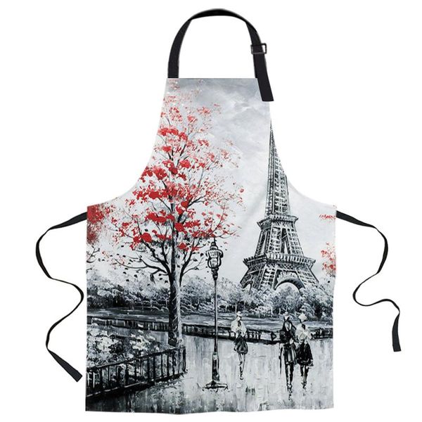 aprons eiffel tower oil painting printed kitchen cooking baking canvas sleeveless for women man kids home delantal cocina
aprons eiffel tower oil painting printed kitchen cooking baking canvas sleeveless for women man kids home delantal cocina