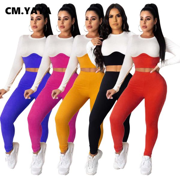 activewear patchwork knitted womens set long sleeve legging pant set trasuit fitness two piece outfit sweatsuitby air, White
activewear patchwork knitted womens set long sleeve legging pant set trasuit fitness two piece outfit sweatsuitby air, White