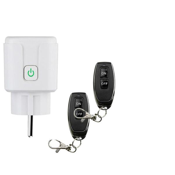 remote controlers rf control socket ac110v 220v european standard plugs with transmitter distance 20m eu 433mhz power
remote controlers rf control socket ac110v 220v european standard plugs with transmitter distance 20m eu 433mhz power