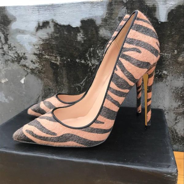 autumn and winter brown horse hair high heel shoes 12cm ultra-thin with sharp pointed single night club dress, Black
autumn and winter brown horse hair high heel shoes 12cm ultra-thin with sharp pointed single night club dress, Black
